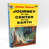 Journey to the Center of the Earth by Jules Verne [1956 PAPERBACK] • Ace Books