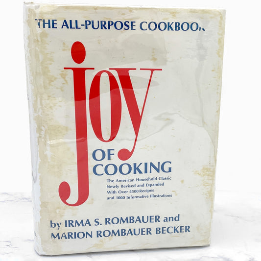 Joy of Cooking by Irma S. Rombauer [HARDCOVER RE-PRINT] 1976 • Bobs Merrill