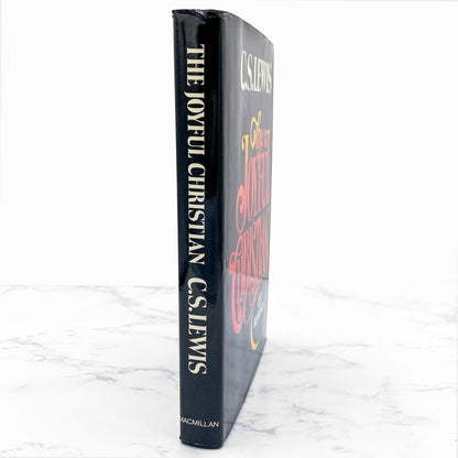 The Joyful Christian: 127 Readings from C. S. Lewis [FIRST EDITION • FIRST PRINTING] 1977 • Macmillan