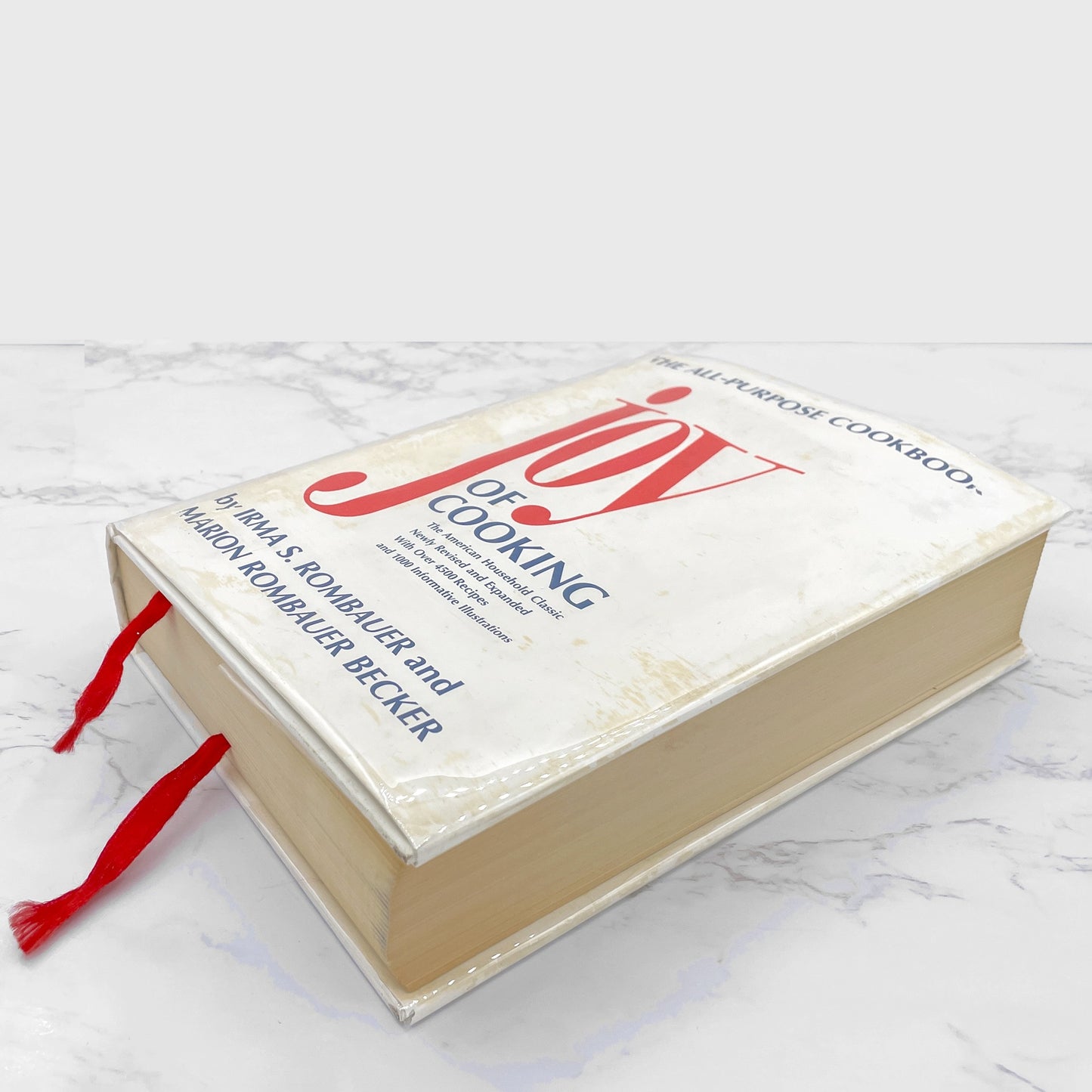 Joy of Cooking by Irma S. Rombauer [HARDCOVER RE-PRINT] 1976 • Bobs Merrill