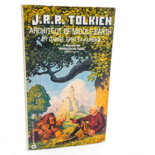 J.R.R. Tolkien: Architect of Middle Earth by Daniel Grotta-Kurska [1981 PAPERBACK] • Warner