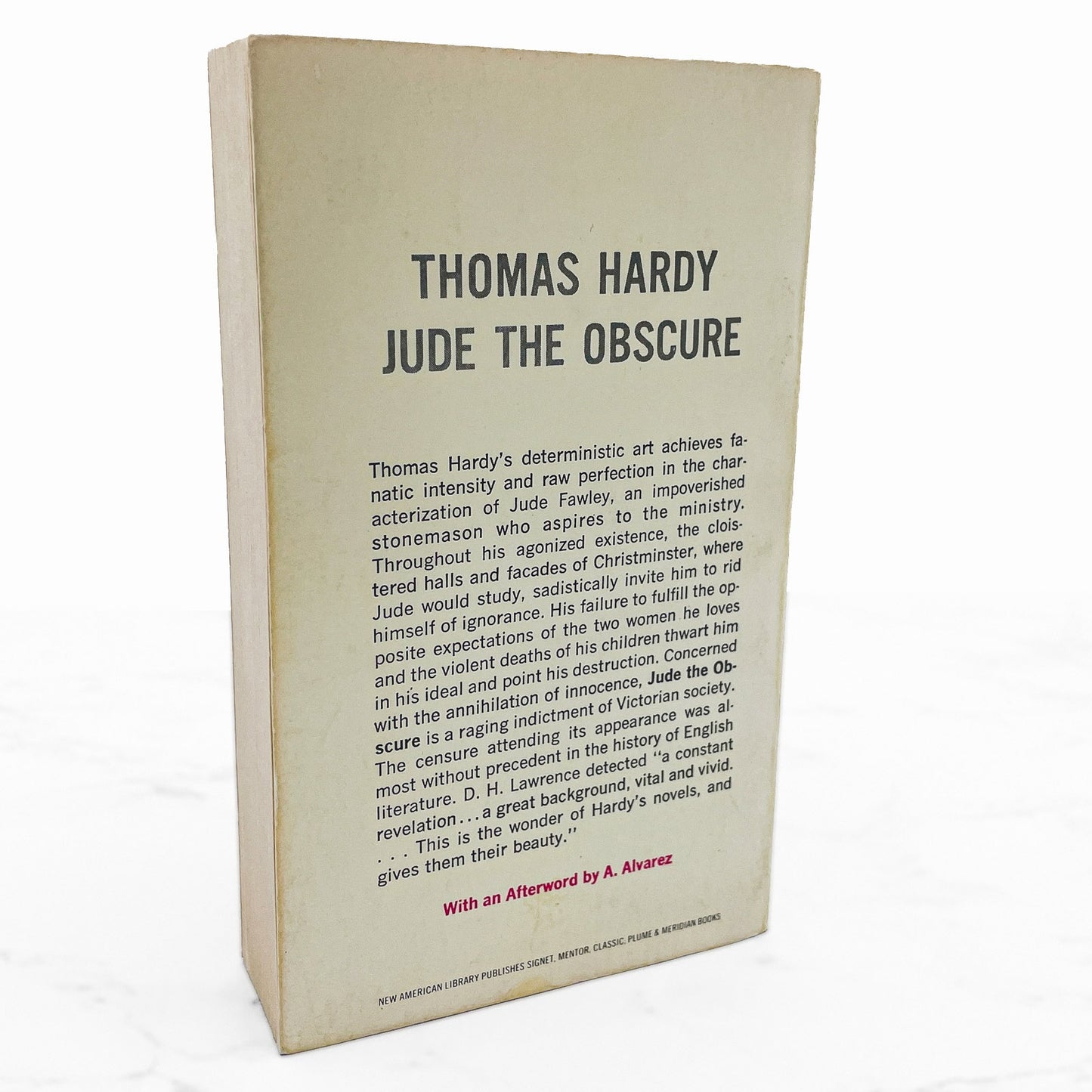 Jude the Obscure by Thomas Hardy [1961 PAPERBACK] Signet Classics