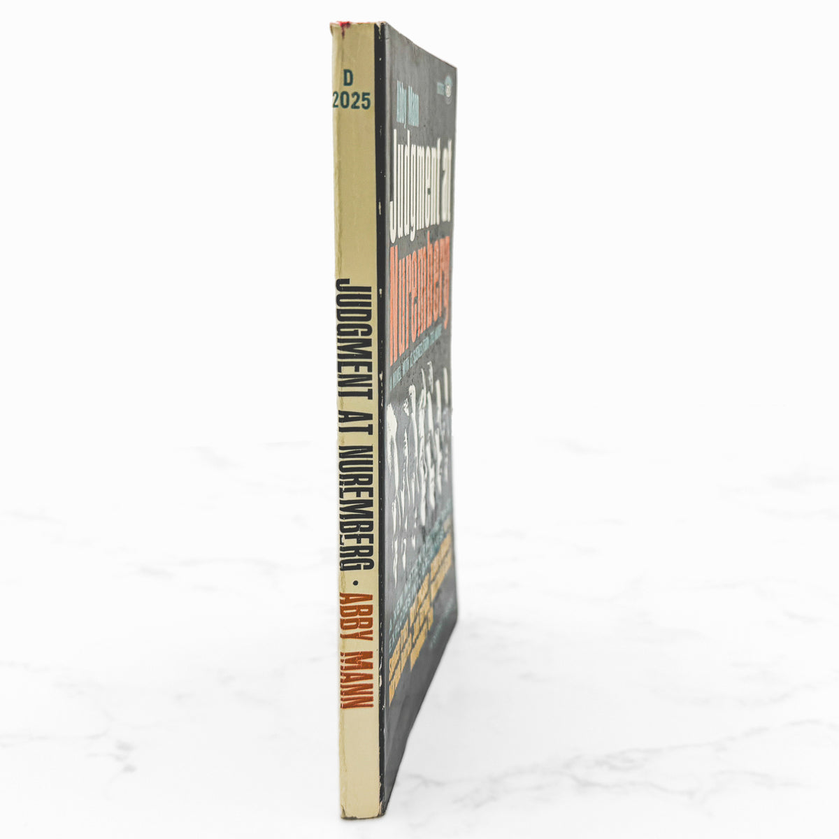 Judgement at Nuremberg by Abby Mann [FIRST PAPERBACK PRINTING] 1961 • Signet • Movie Tie-in