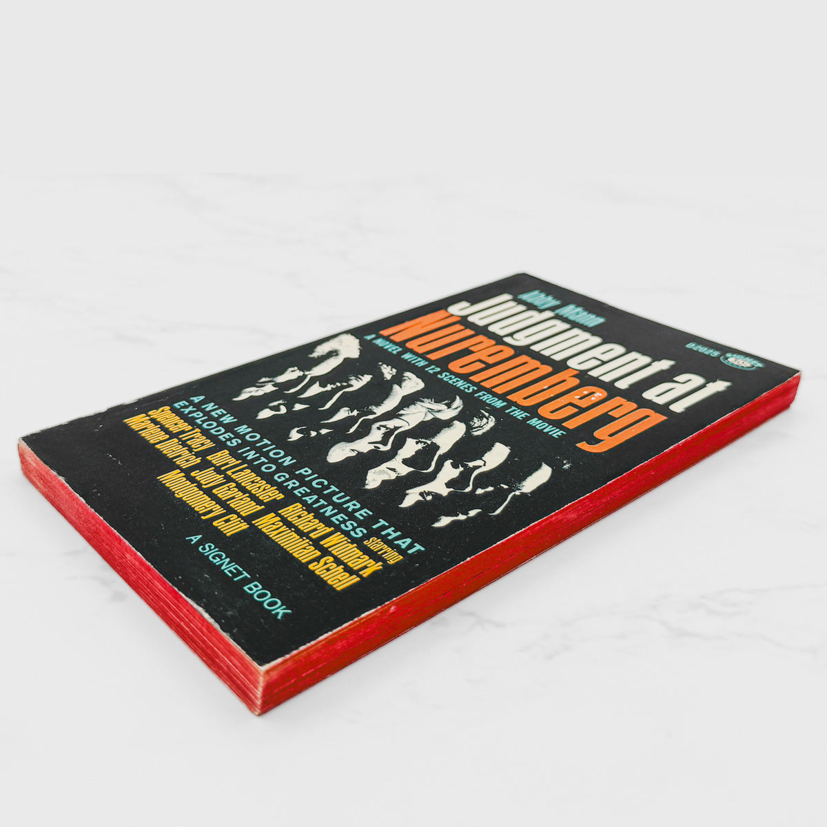 Judgement at Nuremberg by Abby Mann [FIRST PAPERBACK PRINTING] 1961 • Signet • Movie Tie-in