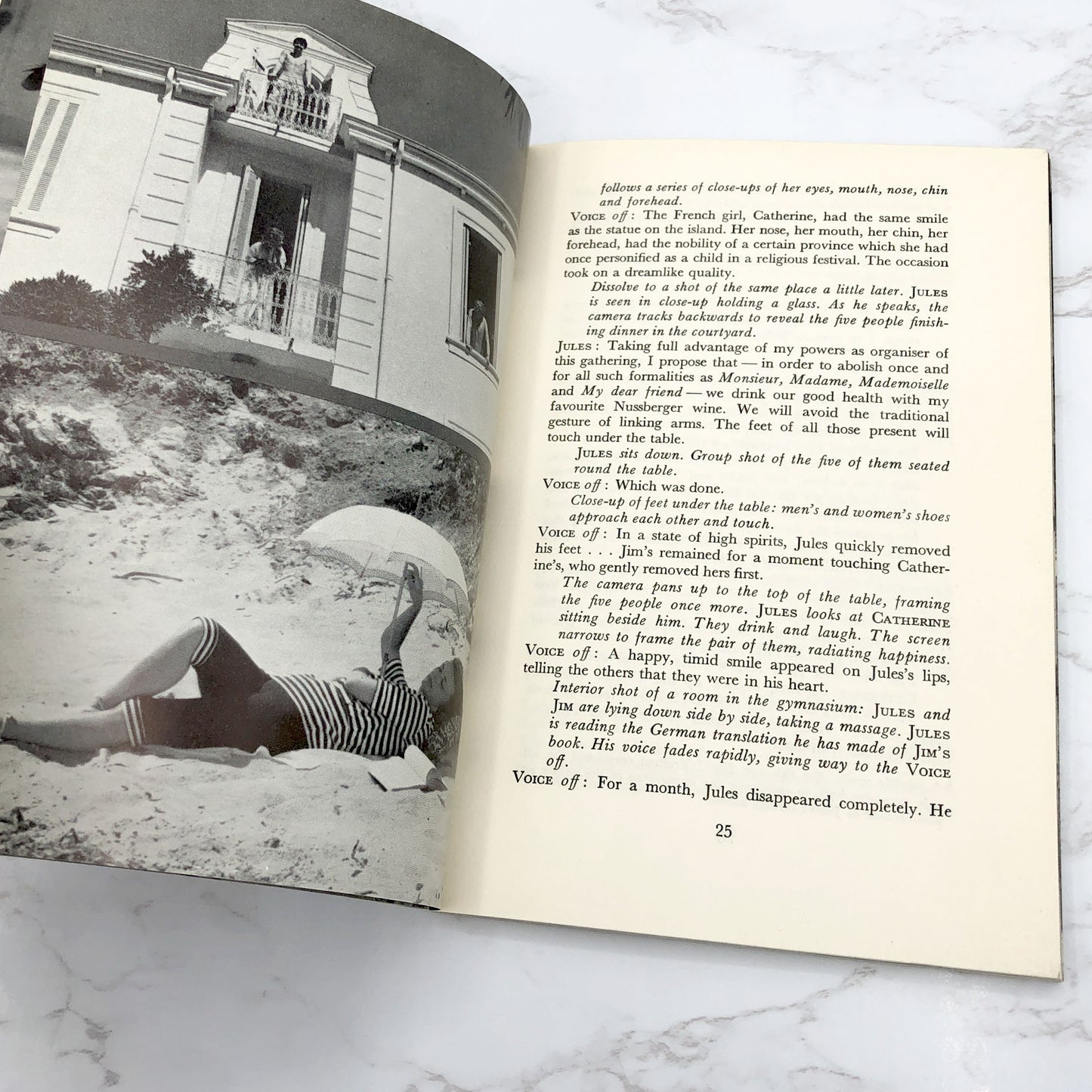 Jules and Jim: A Film by Francois Truffaut [U.K. FIRST EDITION] 1968 • Modern Film Scripts • Schuster