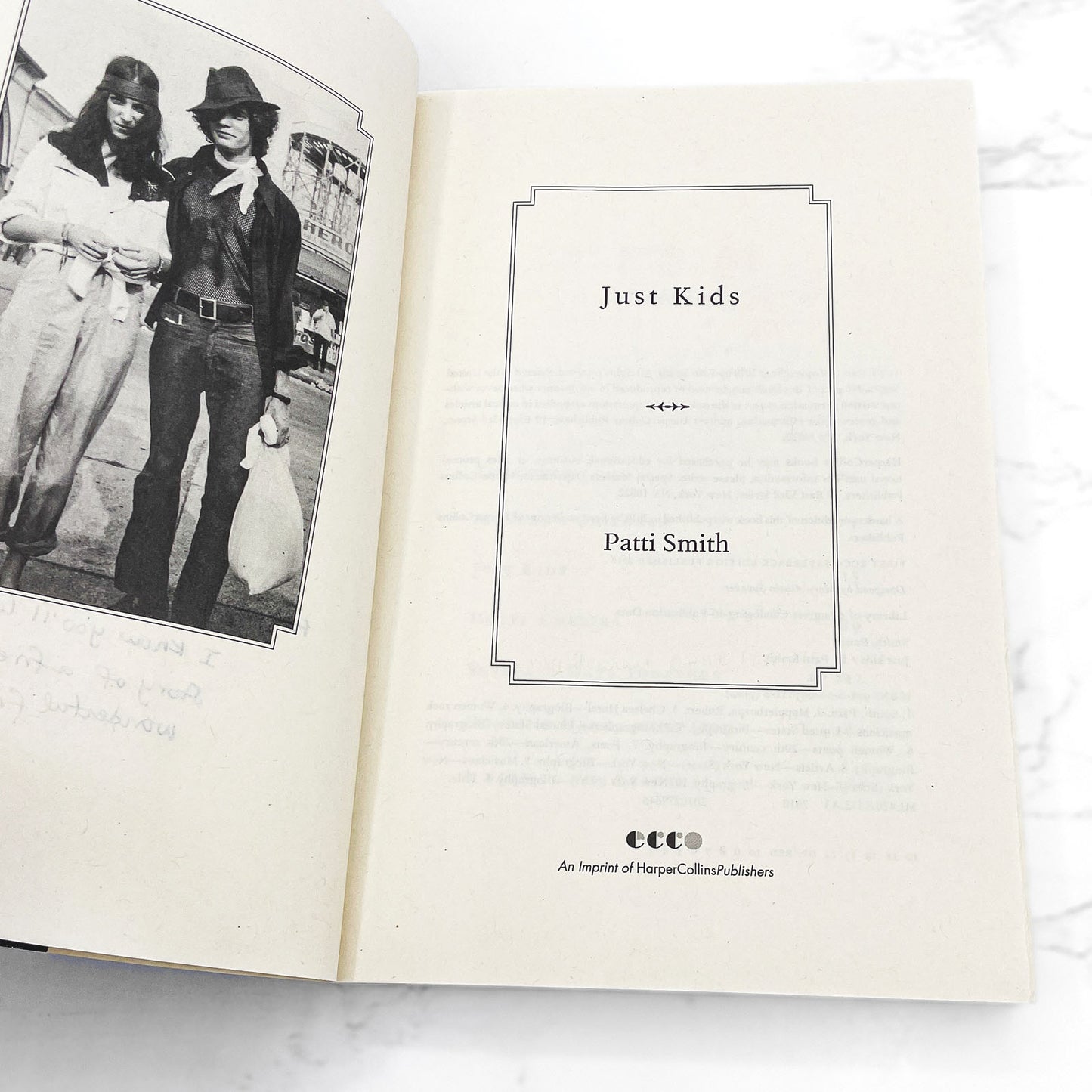 Just Kids by Patti Smith [FIRST PAPERBACK EDITION] 2010 • Ecco