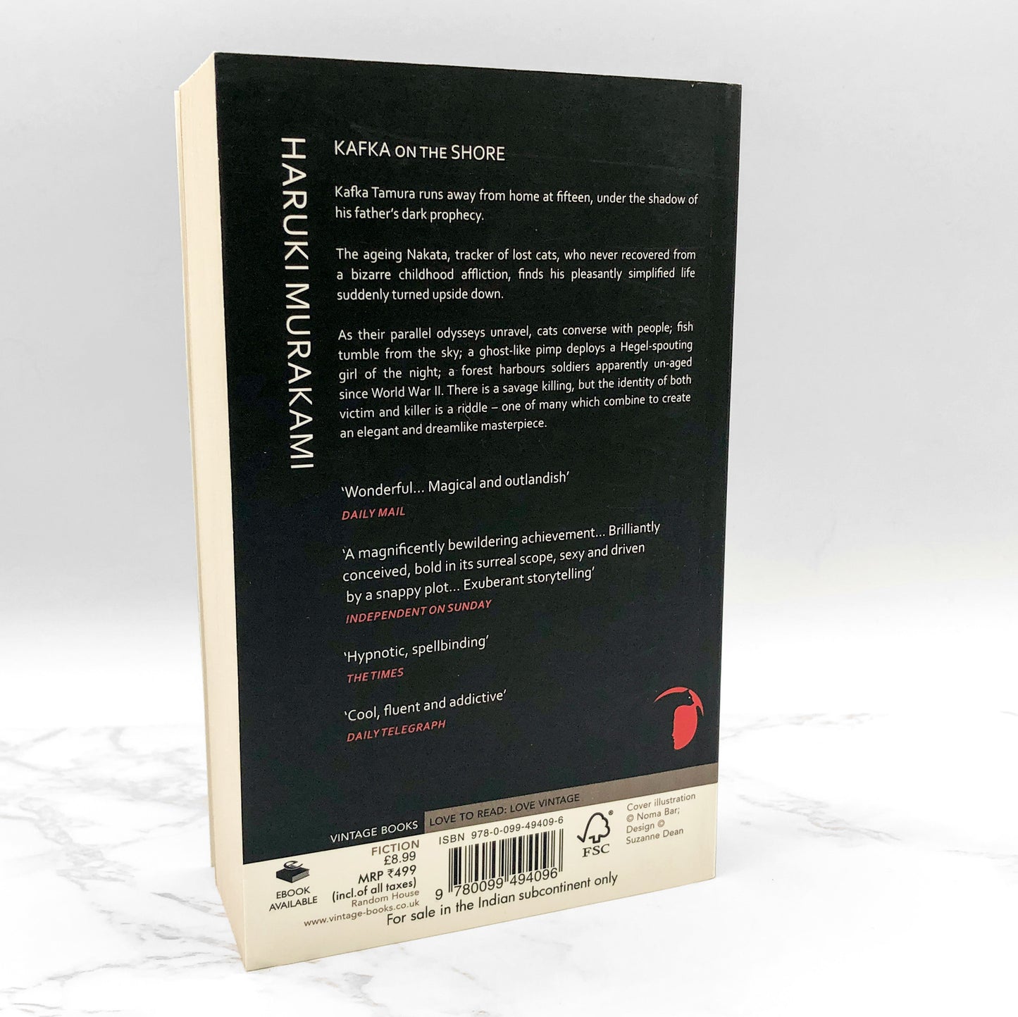 Kafka on the Shore by Haruki Murakami [FIRST U.K. PAPERBACK EDITION] 2005 • Vintage