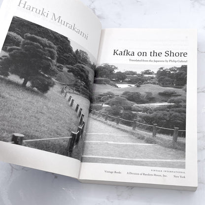 Kafka on the Shore by Haruki Murakami [TRADE PAPERBACK] 2015 • Vintage International