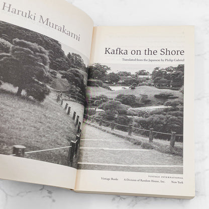 Kafka on the Shore by Haruki Murakami [FIRST U.S. PAPERBACK PRINTING] 2006 • Vintage International