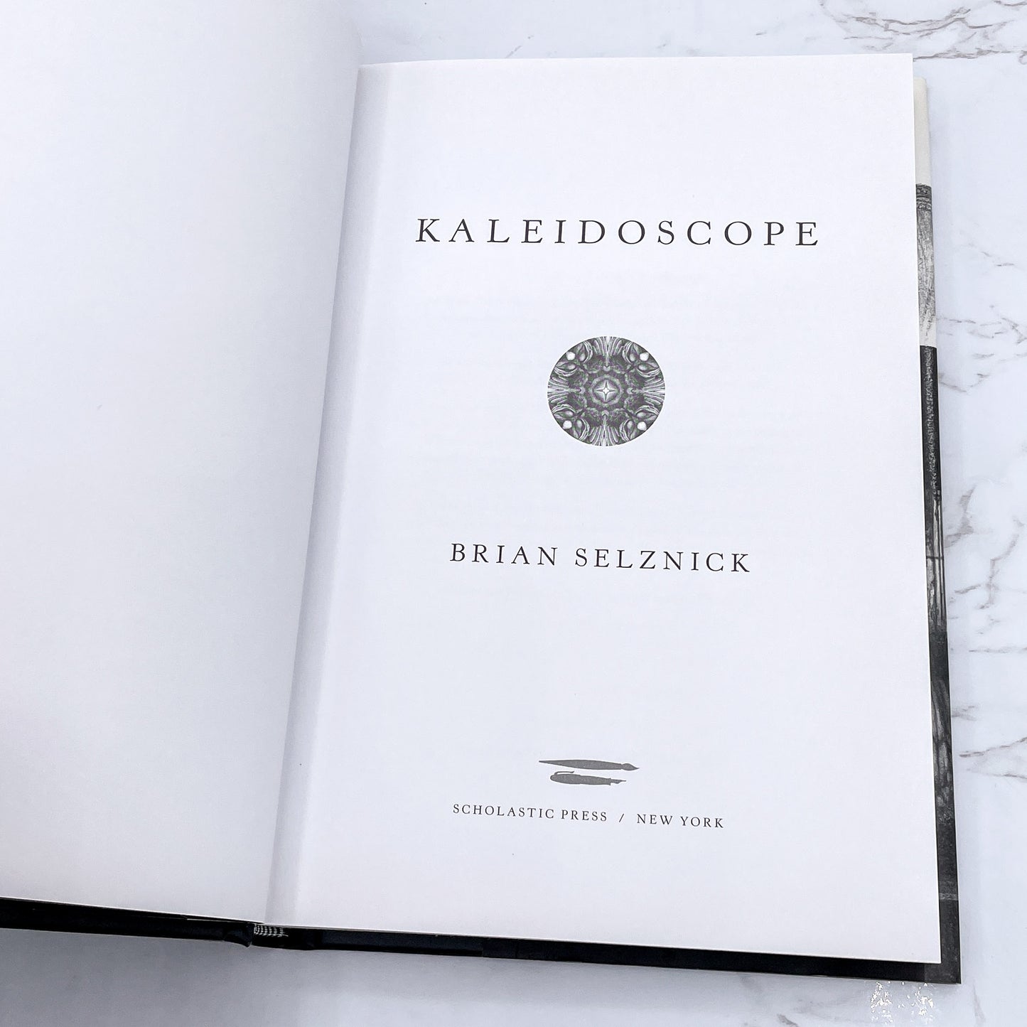 Kaleidoscope by Brian Selznick SIGNED! [FIRST EDITION • FIRST PRINTING] 2021 • Scholastic Press