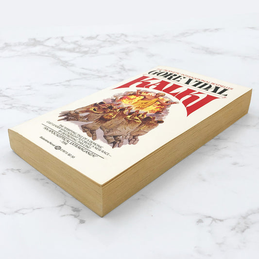 Kalki by Gore Vidal [FIRST PAPERBACK PRINTING] 1979 • Ballantine