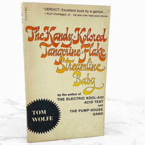 The Kandy-Kolored Tangerine-Flake Streamline Baby by Tom Wolfe [1970 PAPERBACK] • Pocket