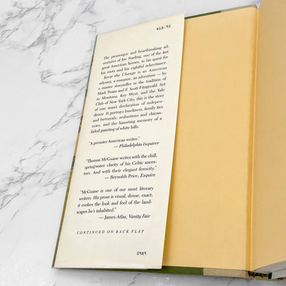 Keep the Change by Thomas McGuane [FIRST EDITION] 1989 • Houghton Mifflin