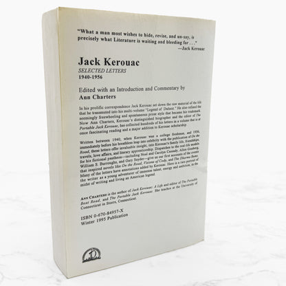 Selected Letters of Jack Kerouac (1940-1956) edited by Ann Charters [ADVANCE UNCORRECTED PROOF] 1995 • Viking