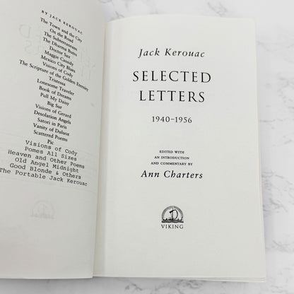Selected Letters of Jack Kerouac (1940-1956) edited by Ann Charters [ADVANCE UNCORRECTED PROOF] 1995 • Viking