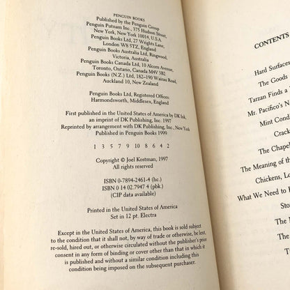 Keys to the City: Tales of a New York City Locksmith by Joel Kostman SIGNED! [FIRST PAPERBACK PRINTING] 1999