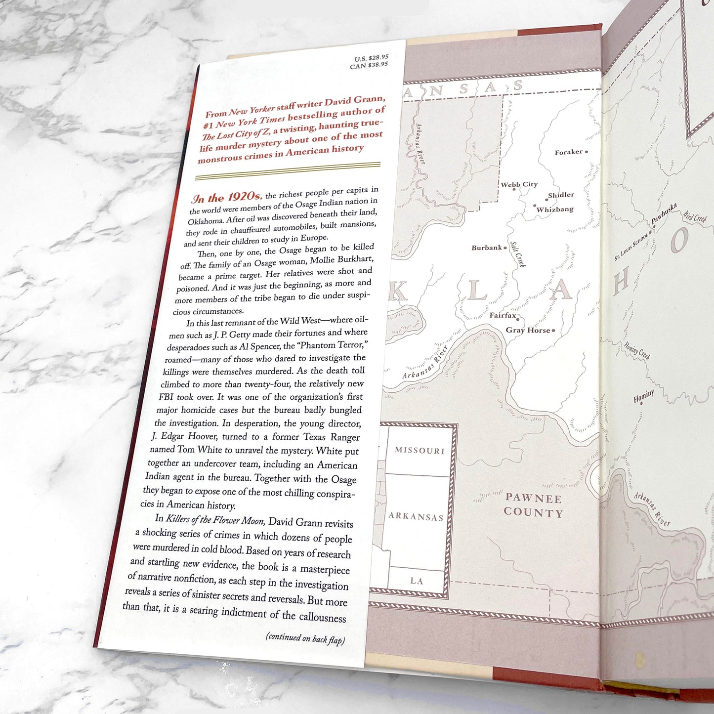 Killers of the Flower Moon: The Osage Murders & the Birth of the FBI by David Grann [FIRST EDITION] 2017 • Doubleday