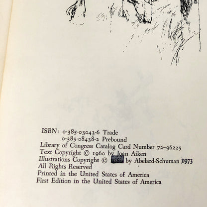 The Kingdom and the Cave by Joan Aiken [U.S. FIRST EDITION] 1973 • Doubleday