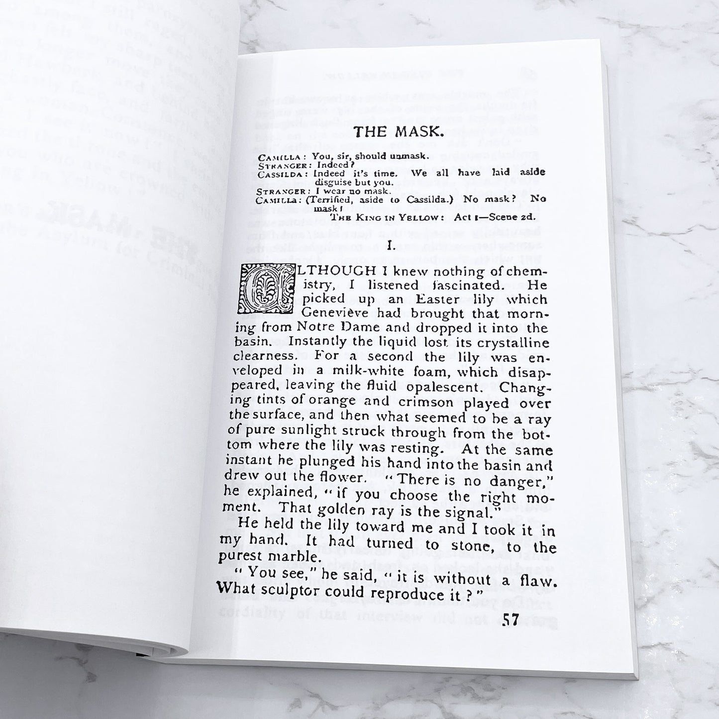 The King in Yellow by Robert W. Chambers [TRADE PAPERBACK] 2010 • Forgotten Books • Remastered Facsimile Text