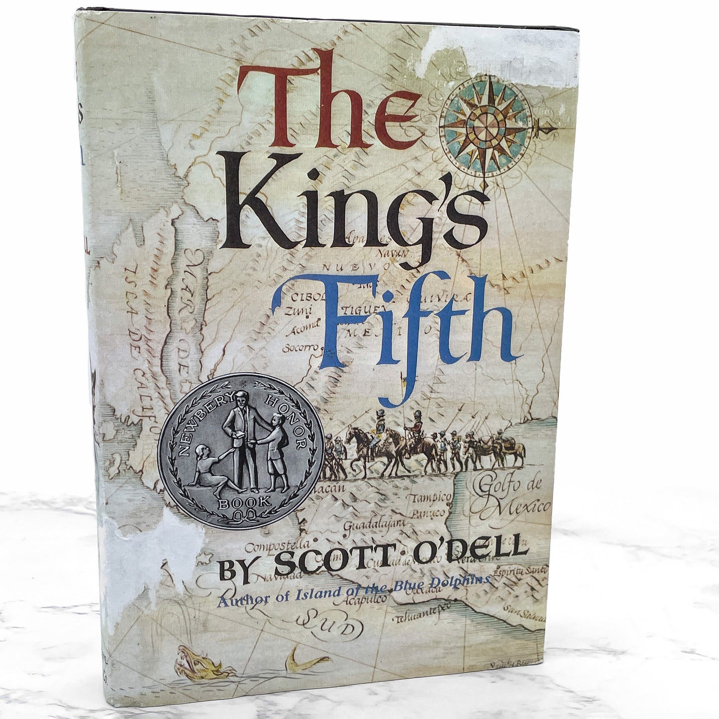 The King's Fifth by Scott O'Dell [FIRST EDITION] • 25th Printing / 1994 • Houghton Mifflin