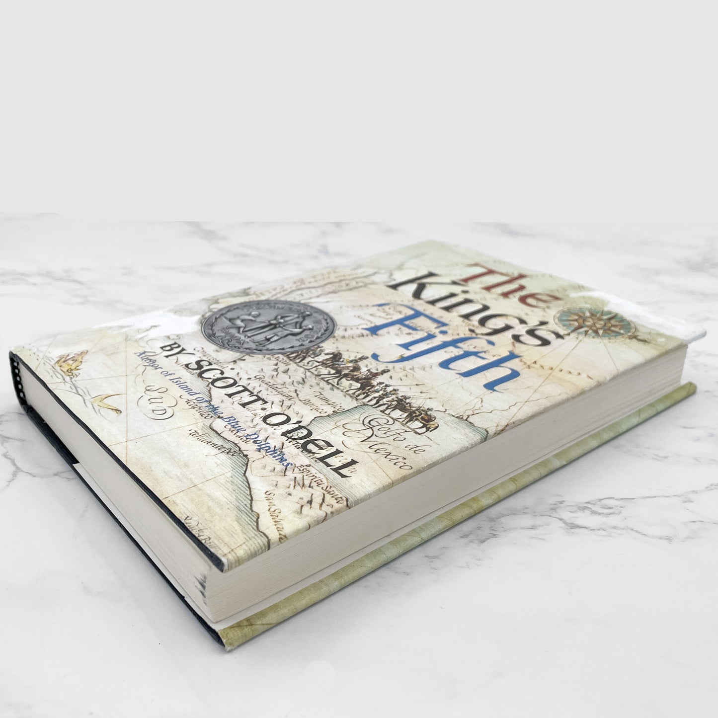 The King's Fifth by Scott O'Dell [FIRST EDITION] • 25th Printing / 1994 • Houghton Mifflin