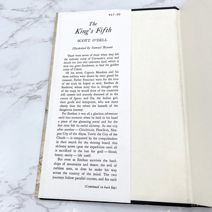 The King's Fifth by Scott O'Dell [FIRST EDITION] • 25th Printing / 1994 • Houghton Mifflin
