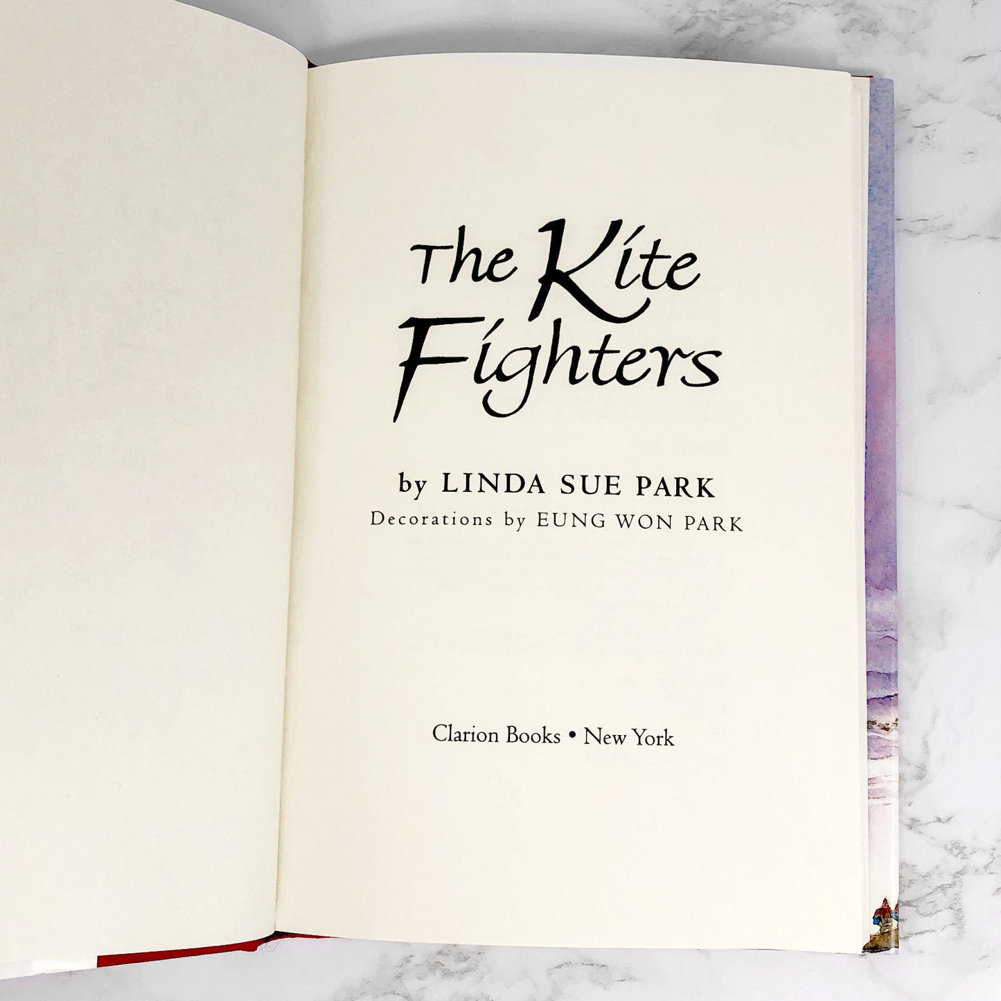 The Kite Fighters by Linda Sue Park [FIRST EDITION] 2000 • Clairon Books