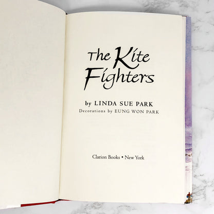 The Kite Fighters by Linda Sue Park [FIRST EDITION] 2000 • Clairon Books