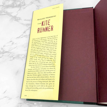 The Kite Runner by Khaled Hosseini [FIRST EDITION] 2003 • Riverhead Books