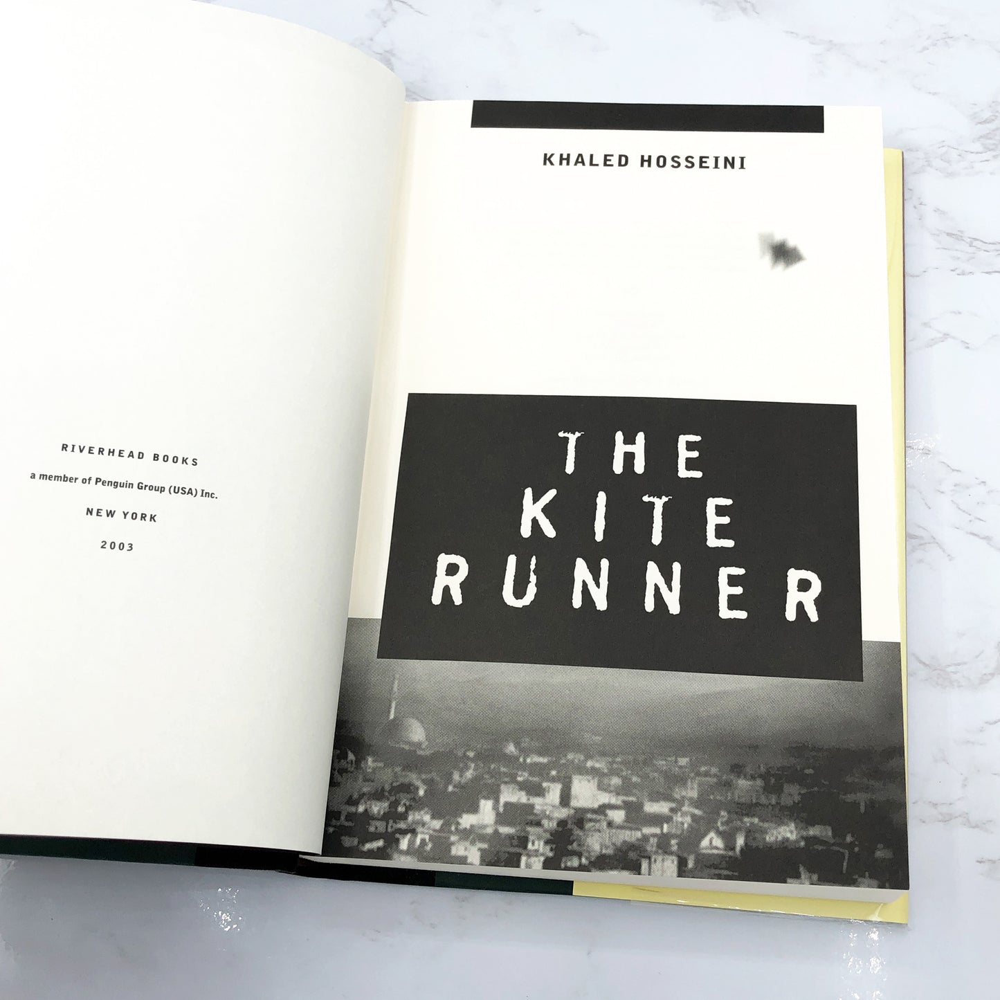 The Kite Runner by Khaled Hosseini [FIRST EDITION] 2003 • Riverhead Books