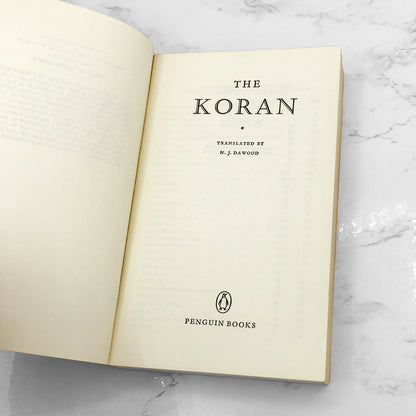 The Koran translated by N.J. Dawood [U.K. PAPERBACK] 1972 • Penguin Books