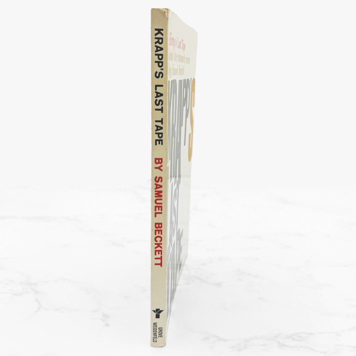 Krapp's Last Tape & Other Dramatic Pieces by Samuel Beckett [TRADE PAPERBACK] 1960 • Grove Weidenfeld