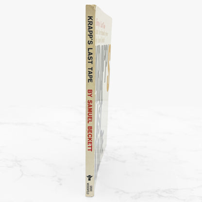 Krapp's Last Tape & Other Dramatic Pieces by Samuel Beckett [TRADE PAPERBACK] 1960 • Grove Weidenfeld