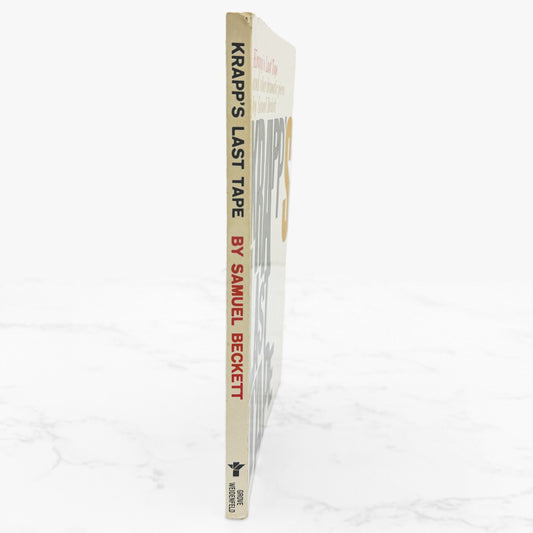 Krapp's Last Tape & Other Dramatic Pieces by Samuel Beckett [TRADE PAPERBACK] 1960 • Grove Weidenfeld
