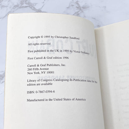 Kurt Cobain by Christopher Sandford [U.S. FIRST EDITION • FIRST PRINTING] 1996 • Carroll & Graf