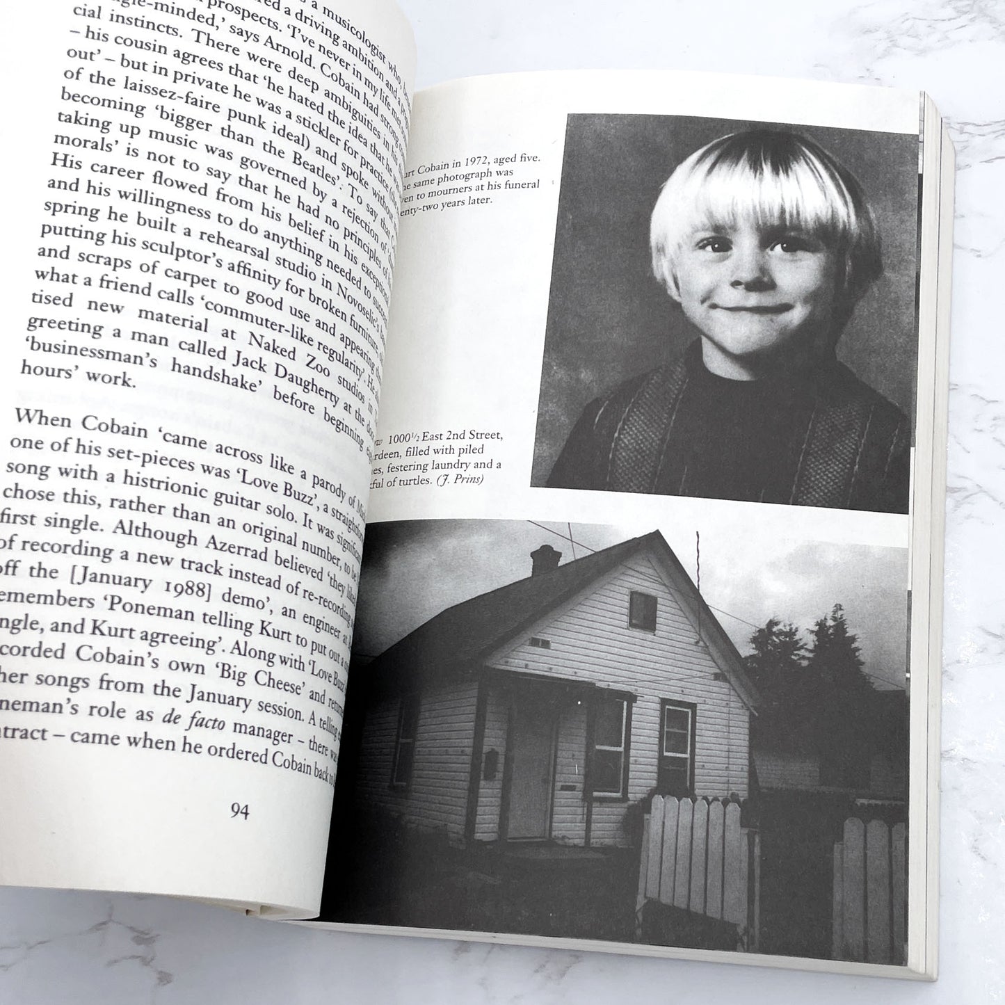 Kurt Cobain by Christopher Sandford [U.S. FIRST EDITION • FIRST PRINTING] 1996 • Carroll & Graf