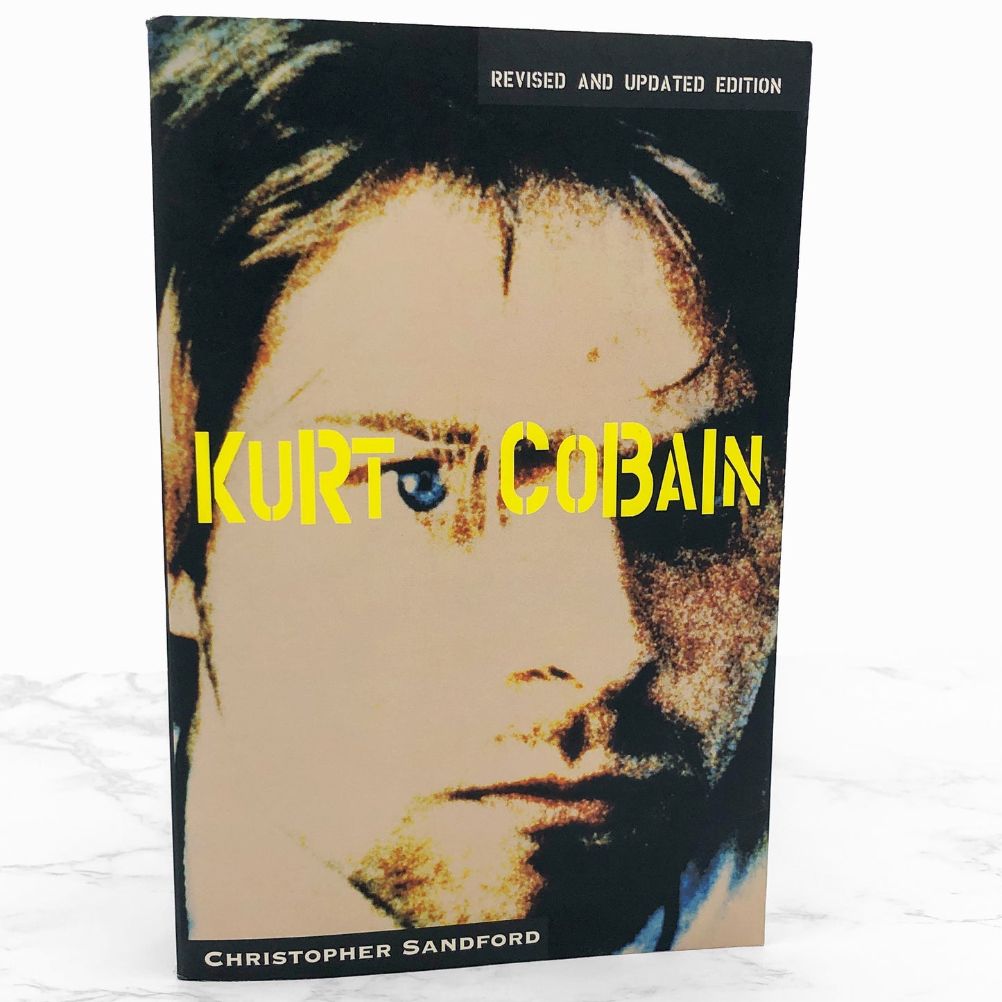Kurt Cobain by Christopher Sandford [REVISED EDITION PAPERBACK] 2004 • Da Capo Press