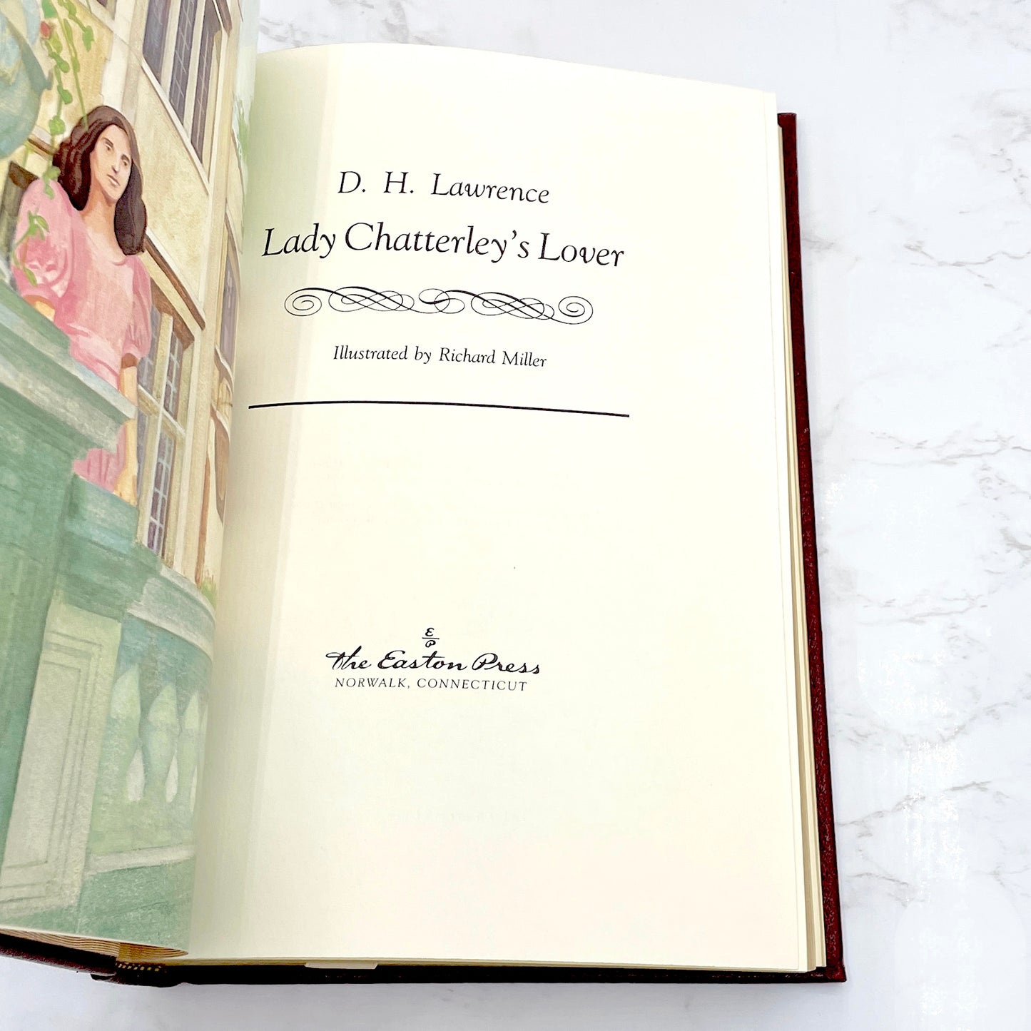 Lady Chatterley’s Lover by D.H. Lawrence [LEATHER-BOUND HARDCOVER] 1988 • The Easton Press