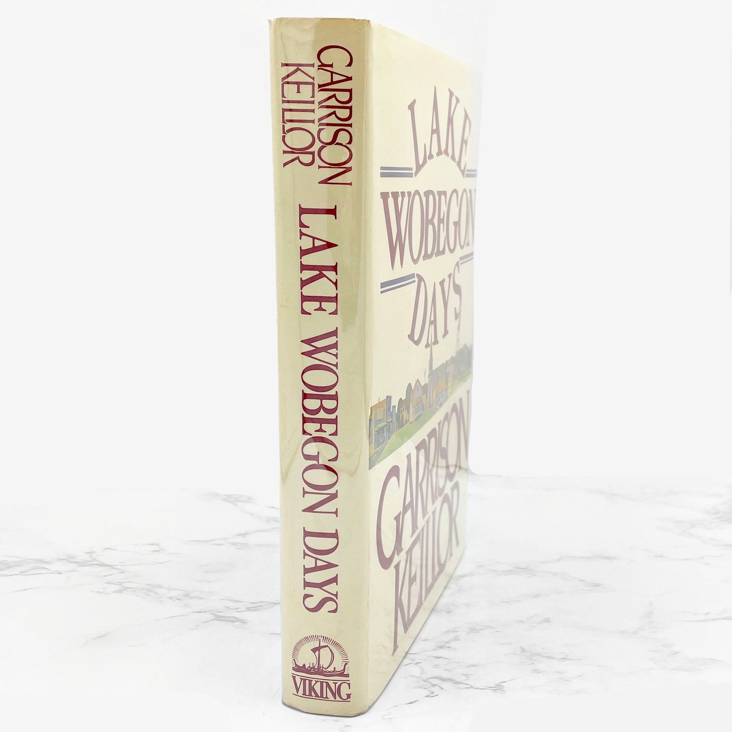 Lake Wobegon Days by Garrison Keillor [FIRST EDITION] 1985 • Viking