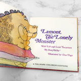 Lamont the Lonely Monster by Dean Walley [FIRST EDITION] 1970 • Lift and Look Flap-Book • Hallmark