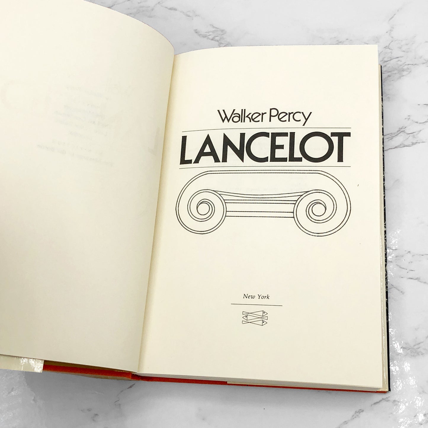 Lancelot by Walker Percy [FIRST EDITION] 1977 • Farrar Straus Giroux