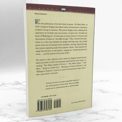 Selected Poems by Langston Hughes [TRADE PAPERBACK] 1990 • Vintage Classics