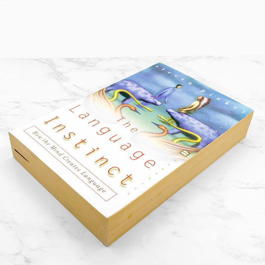 The Language Instinct: How the Mind Creates Language by Steven Pinker [TRADE PAPERBACK] 2000 • Perennial Classics