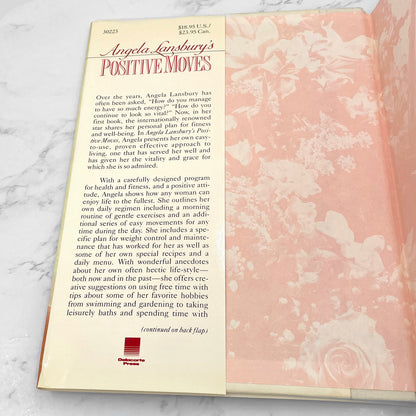 Angela Lansbury's Positive Moves: My Personal Plan for Fitness + Well-Being [FIRST EDITION] 1990 • Delacorte