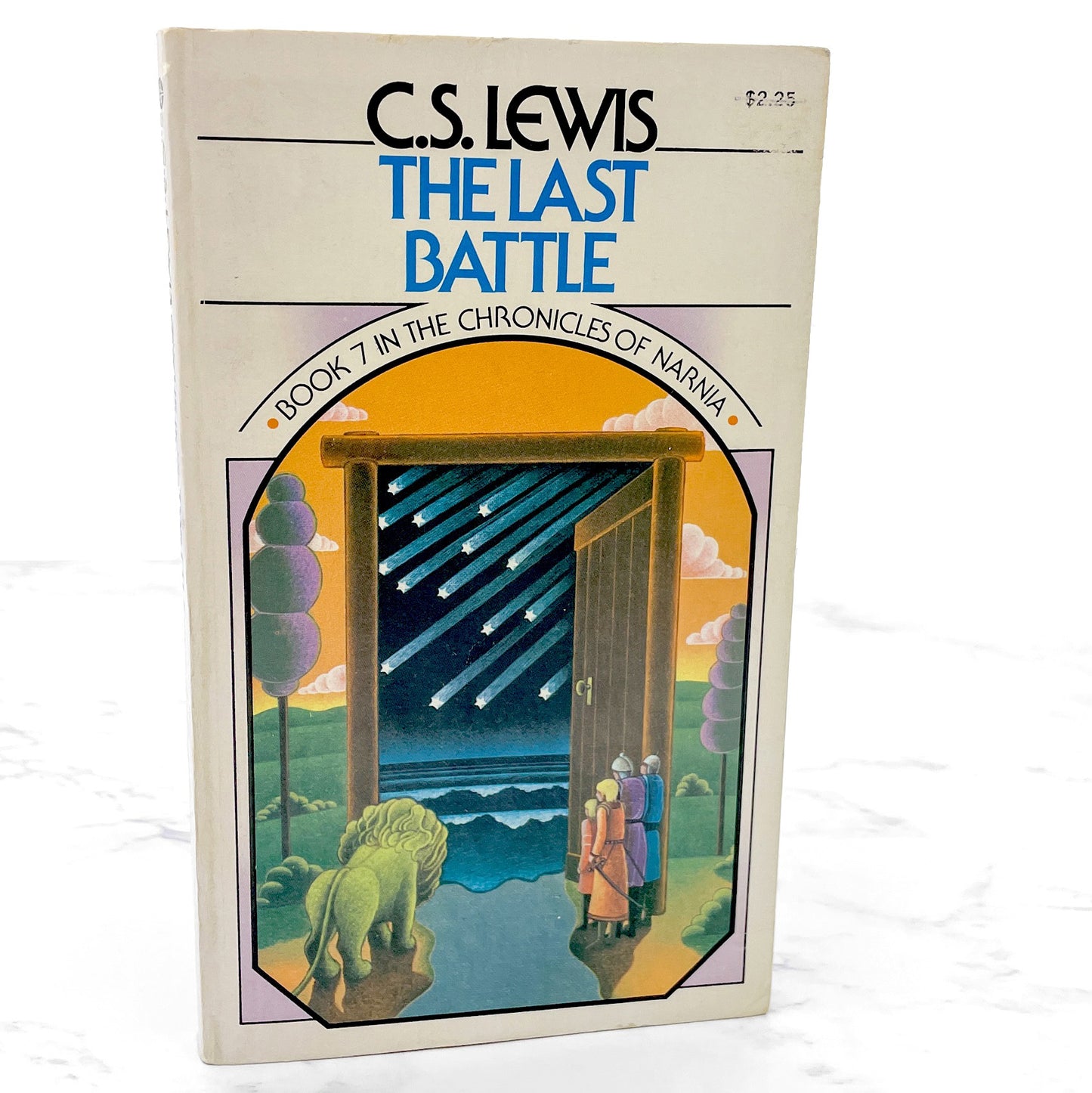 The Last Battle by C.S. Lewis [1970 PAPERBACK] • Collier • Chronicles of Narnia #7