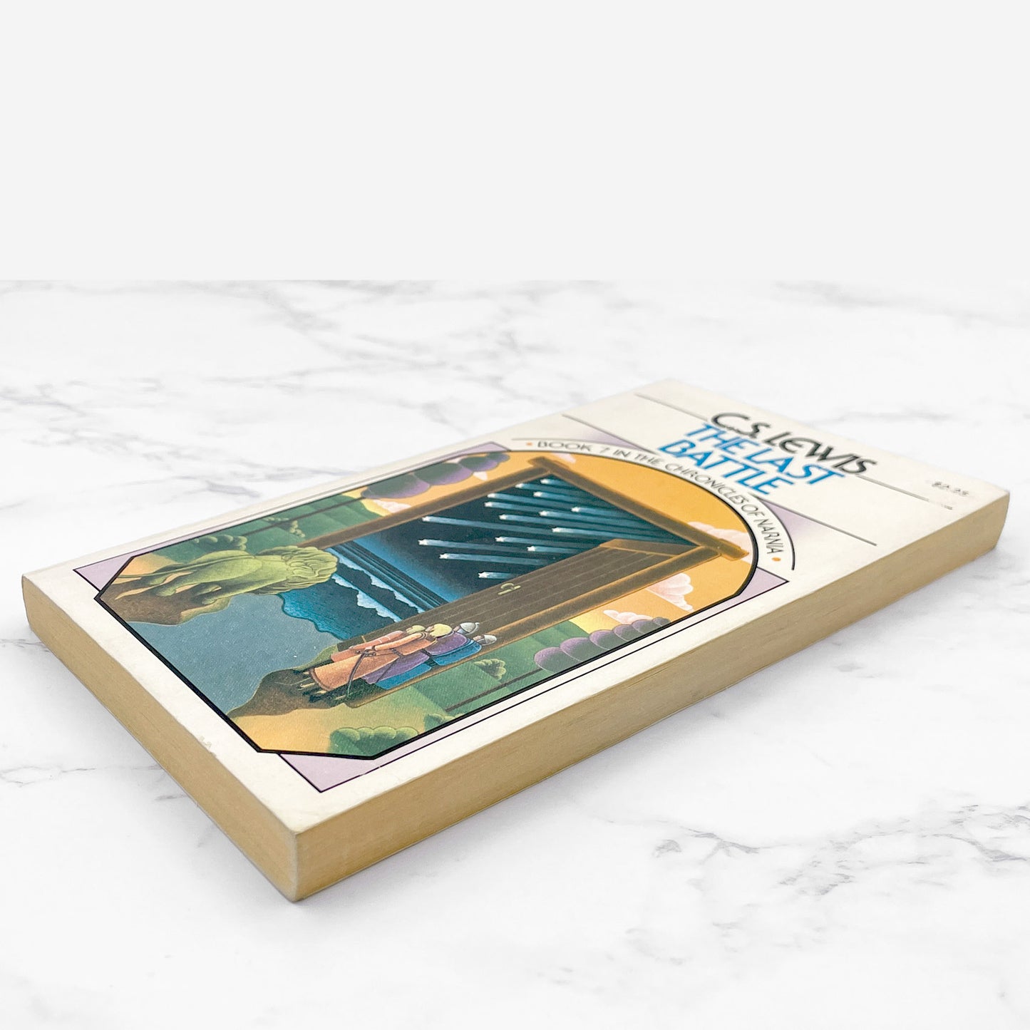 The Last Battle by C.S. Lewis [1970 PAPERBACK] • Collier • Chronicles of Narnia #7