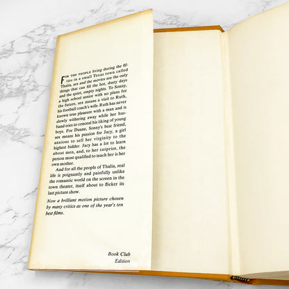 The Last Picture Show by Larry McMurtry [1966 HARDCOVER] BCE • The Dial Press