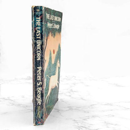 The Last Unicorn by Peter S. Beagle [FIRST PAPERBACK EDITION] 1976 • Ballantine