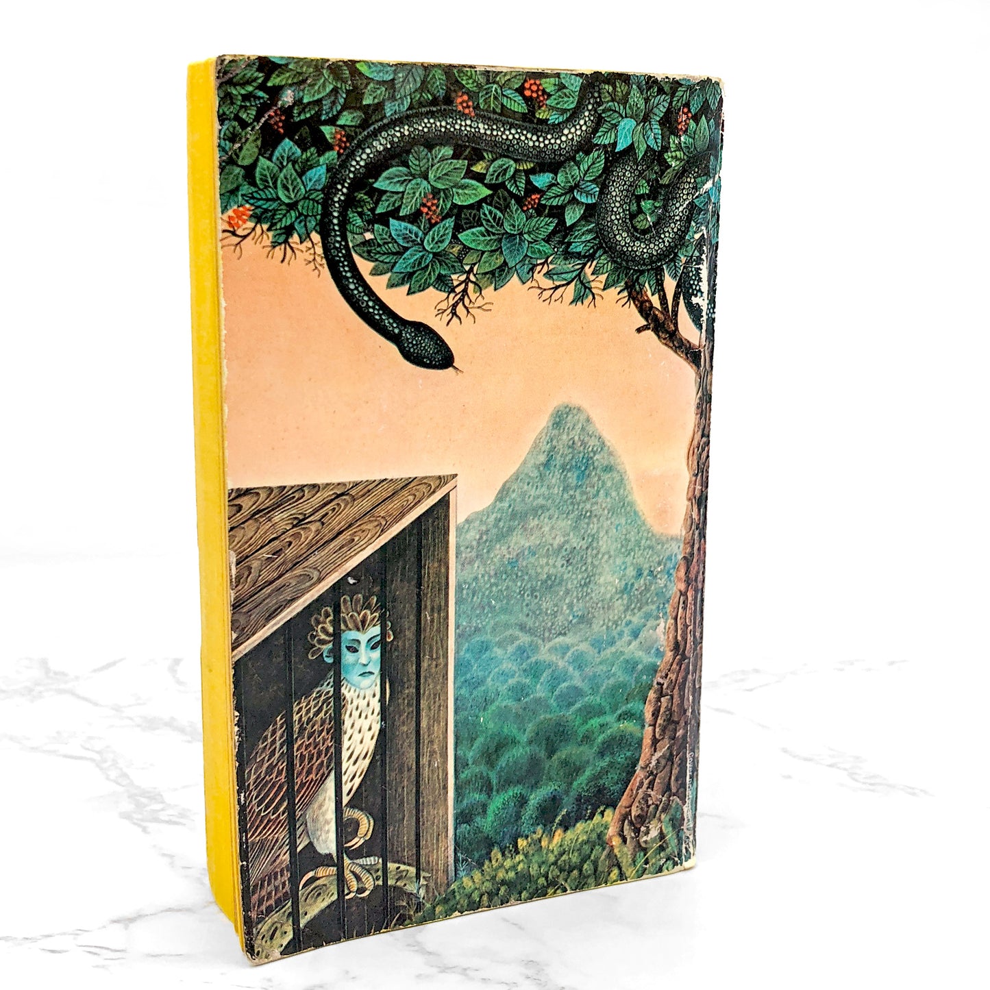 The Last Unicorn by Peter S. Beagle [FIRST PAPERBACK EDITION] 1976 • Ballantine