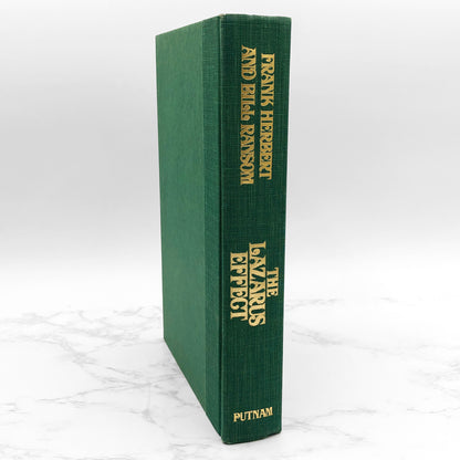 The Lazarus Effect by Frank Herbert & Bill Ransom [FIRST EDITION] 1983 • G.P. Putnam's Sons